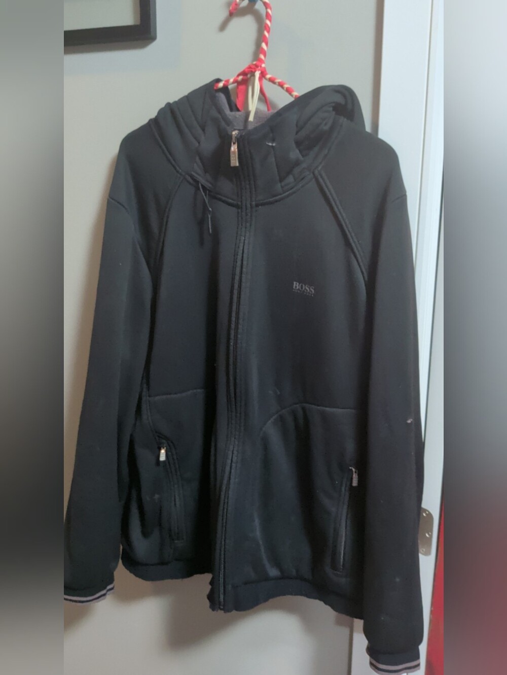 Hugo BOSS men's Snoogy Soft Fleece Puffer Coat/Jacket